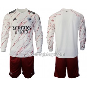 Arsenal Børn Udebane Fodboldsæt 2020-21 L/S (+ Korte bukser)